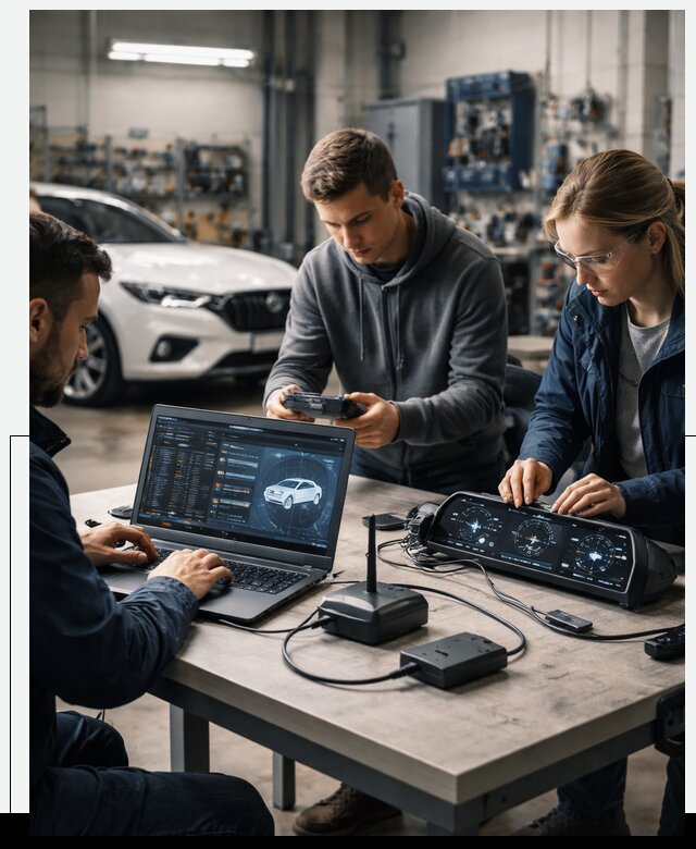 Разработка Connected Car и ПО для автопрома в Электростали