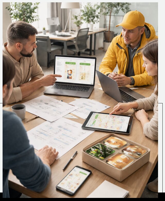 Разработка агрегатора доставки еды в Электростали от 15195 р., АвикейЭлк