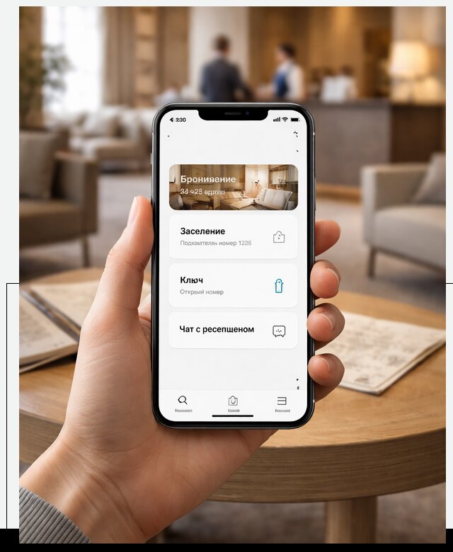 Мобильное приложение для гостей отеля в Электростали, управление сервисом