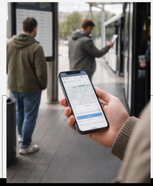 Мобильное приложение для пассажиров в Электростали с оплатой и расписанием